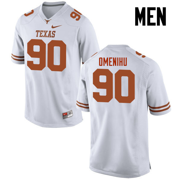 Men #90 Charles Omenihu Texas Longhorns College Football Jerseys-White